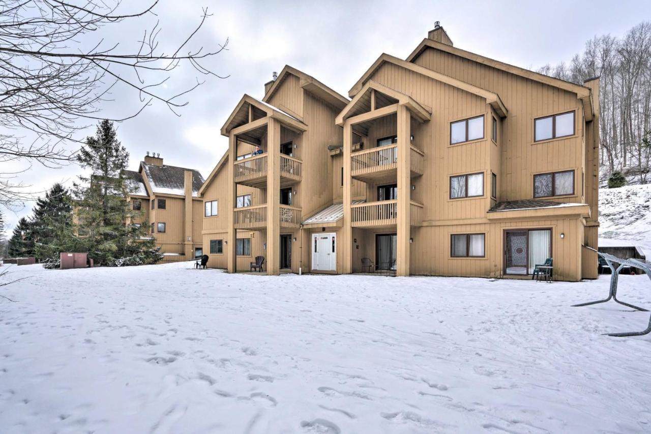 Ski-Inandout And Golf Condo With Aandc At Holiday Valley! 埃利科特维尔 外观 照片