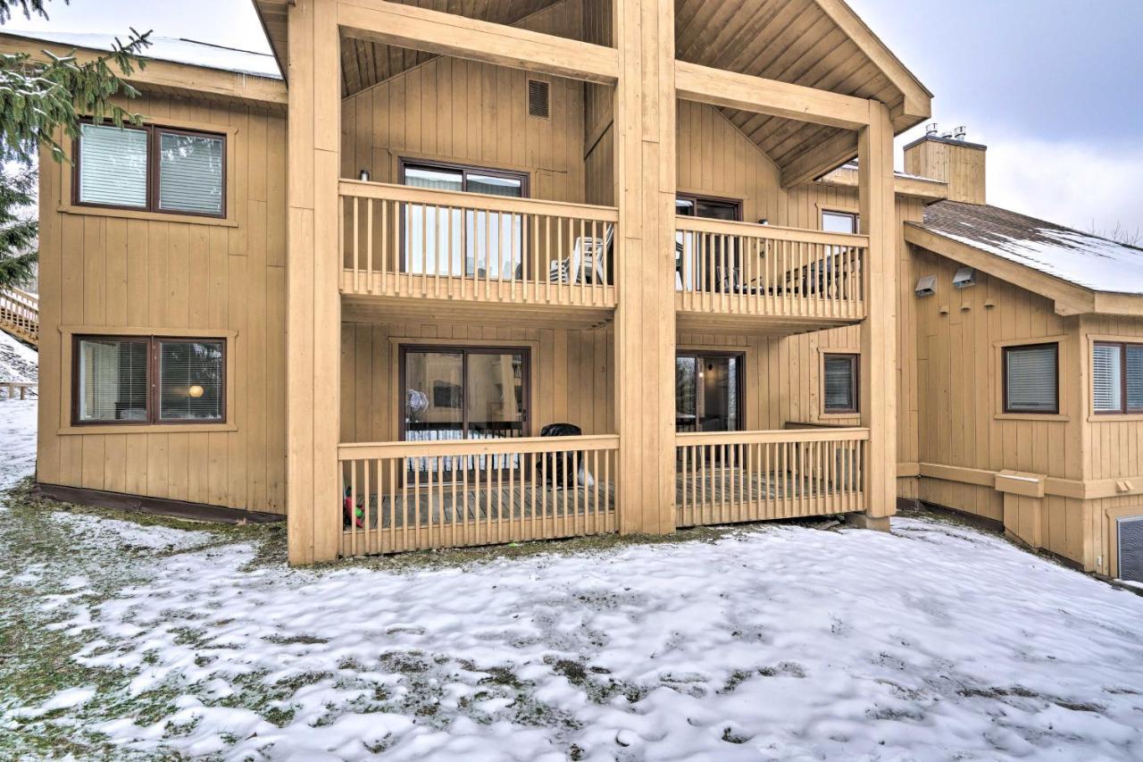 Ski-Inandout And Golf Condo With Aandc At Holiday Valley! 埃利科特维尔 外观 照片