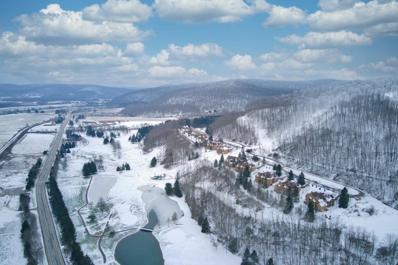 Ski-Inandout And Golf Condo With Aandc At Holiday Valley! 埃利科特维尔 外观 照片