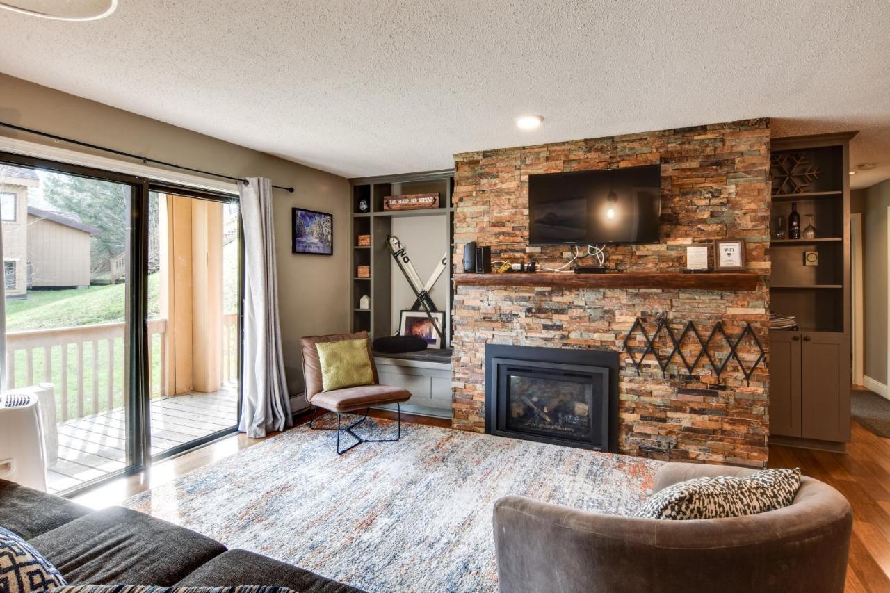 Ski-Inandout And Golf Condo With Aandc At Holiday Valley! 埃利科特维尔 外观 照片